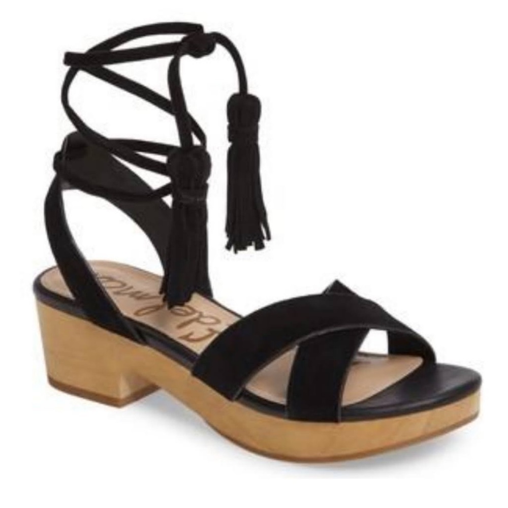 Sam Edelman Sandals Jenna Lace Up Platform Size 8
